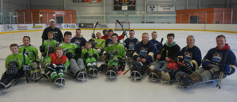 PAL takes on Hope, Inc in sled hockey