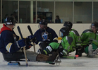 Moorhead PAL takes on Hope, Inc in Sled Hockey